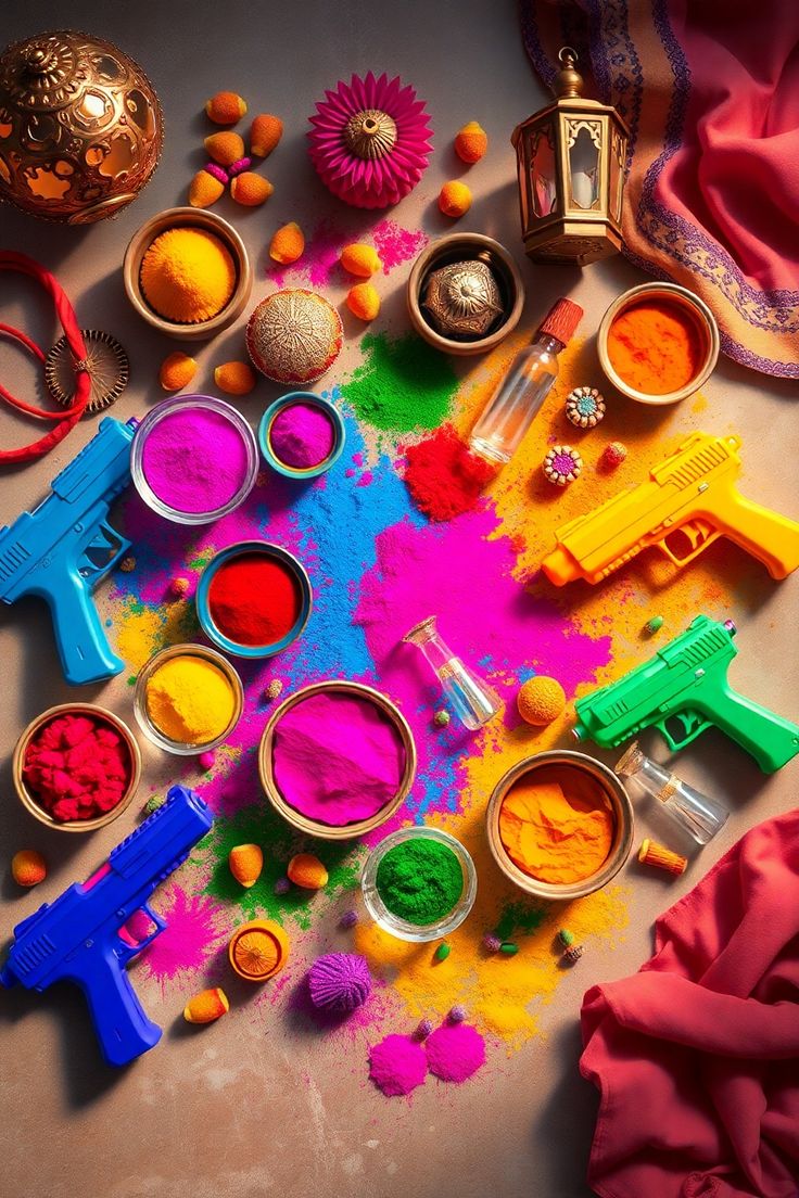 Holi Decoration